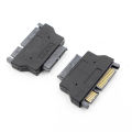 Slimline SATA AdapterATA 7+15 22pin Male to Slim 7+6 13pin Female Adapter for Desktop Laptop HDD CD-ROM Hard Disk Drive. 