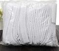 Pack of 100 pcs White Disposable Elasticated Mob Caps For Chefs And Kitchen. 
