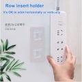 1 Pair (2PCS)- Double Sided Adhesive Wall Hooks - Transparent. 