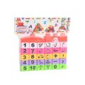 Multicolor Urdu & Numeric Character Blocks for Kids. 