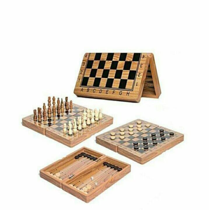Glass Chess Game - White