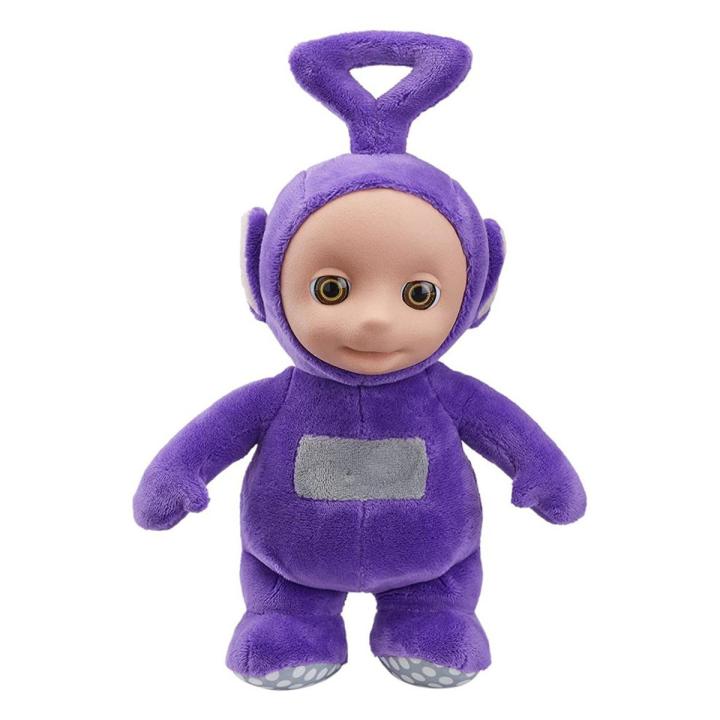 MA Super Soft Short Plush Teletubbies Doll Standing Ragdoll Plush Toy Doll Early Childhood Education Gifts-Purple