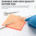 Vaslcare 3-Layer Silicone Suture Training Pad – Realistic Medical Stitching Practice Model for Students & Doctors. 