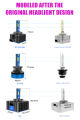 D4S/R - X-7Seven HID TO LED Replacement LED Lights - 120Watts 12000Lumens - USA One Year Warranty. 