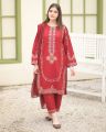 Formal Embroidered Kurti for Women 3 Piece Suit with Dupatta & Trouser - Wedding Dresses for Women. 