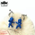 Carat Ear Clips All-match Cute Baby Doll Dangle Drop Earrings Ear Clips. 