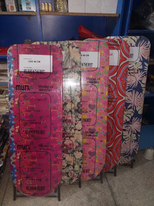 Folding%20Iron%20Stand%20Iron%20Table%20Foldable%20Adjustable%20Iron%20Stand%20Wood%20Top%20Multicolor%20-%20Image%209