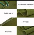 3 x 7  Large Heavy Duty Army Green Canvas Tarpal. 