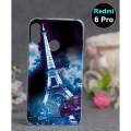 Xiaomi Redmi 6 Pro Back Cover - Eiffal Tower Cover. 