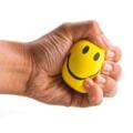 Emoji Face Squeeze Balls PU Ball 5cm Solid Smiling face Pressure Ball Children's Mental Toy Sponge To Release The Ball. 