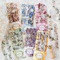 Panda Online 10PCS Encounter Corridor Series White Kraft Paper Stickers Journal Diary Scrapbooking Decoration. 