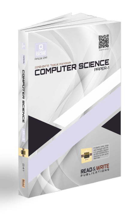 O Level Computer Science P1 Topical Workbook Art 241