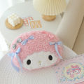 JOJO CASTLE Sanrio Series My Melody Plush Toy Kawaii My Sweet Piano Stuffed Doll Anime Car Decora Bay Window Cushion Sofa Pillow Girlish Gift for Girl 美乐蒂抱枕. 