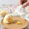 Taba Squishy Toy Mochi Toy Mushy Silicone Fuzzy Cute Hamster Handmade Squishy MJ. 
