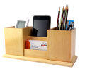Wooden Desk Organizer, Office Supplies Storage Organizer, Corporate Gifts, Executive Gifts, Birthday Gifts in Peshawar, Pakistan, Stationery Holder, Cards Holder, Mobile Holder, Pen Holder in Peshawar Pakistan. 