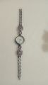 Watch for girls|woman|ladies|gift|Elegant Silver Bracelet Watch with Crystal Accents For girl and woman. 
