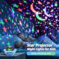 ‎Starry Sky Projector Night Light for Kids with 48 Lighting Modes Kids Night Light with 360° Rotation + Colorful Light Modes Kids Room Decoration Lamp with Built-in 1200mAh Battery Personalized Baby Gifts. 