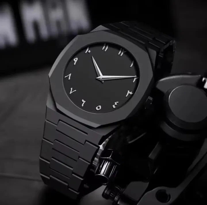 Original Black Arabic Aura Smart Watch for Men – Stylish Smartwatch ...