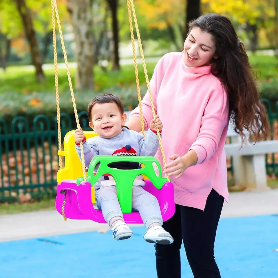 4 in 1 Swing For Kids Available in Different Contrast Colors and Styles / Baby Swing Seat
