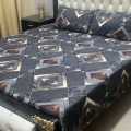 Crystal cotton satin Super Fine High Quality Fabric Doubel Bedsheet KIng Size. 