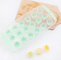 3D Ice Cube Tray Mold 18 Pattern Silicone Plastic Heart / Flower Shaped Ice Cream Tray Freeze Bar Jelly Pudding Chocolate Mold Summer Kitchen Tool. 