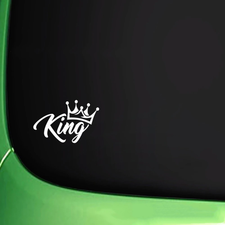 KING%20CROWN%20(White)%20Funny%20Vinyl%20Decoration%20Car%20Window%20Sticker%20Decal,%20car%20stickers,%20Bike%20Decoration%20Vinyl%20Decals,%20Car%20Accessories,%20Stickers%20for%20Car,%20Car%20Modification,%20Car%20Decoration%20By%20Sticker%20Saloon%20-%20Image%204