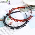 AWAYTR Uni Alice Hairband Headband Men Women Sports Hair Band Hoop Metal Hoop Double Bangs Hairstyle Hairpin Hair Accessories. 