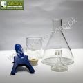 Normax Glass Filtration Apparatus  manifold, Borosilicate Glass Vacuum Filtration Assembly Filter Kit with 1000 ml Filtering Flask and 250 ml with Rubber cook, Graduated Funnel. 