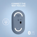 Logitech M350 Pebble Wireless Bluetooth Mouse - Silent (Blueberry). 