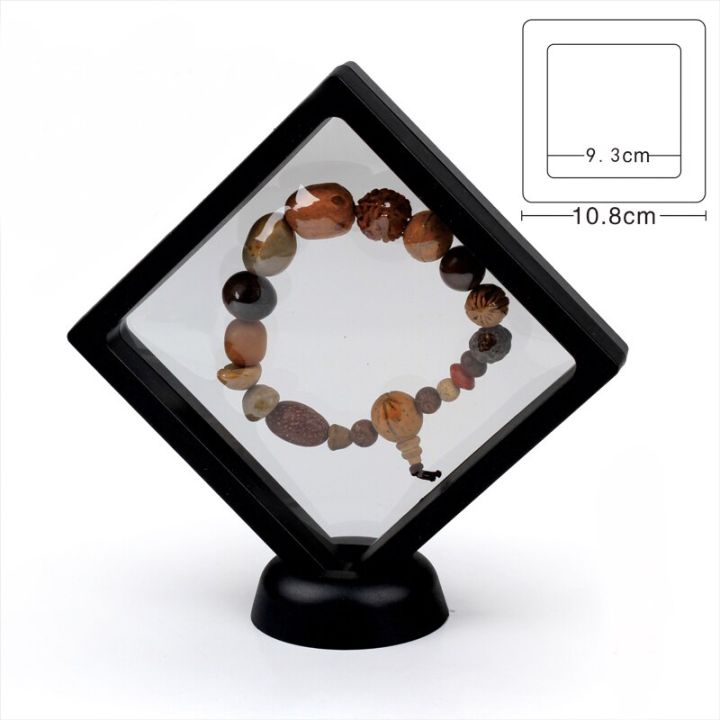 Transparent Film Jewelry Packing Box Suspended Ring Earrings Display