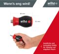 Wiha 3801-01 Magazine Bit-Holder Stubby 1/4'' (380101), Screwdrivers Set, Made in Germany.. 
