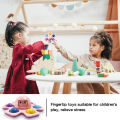 Pop It Fidget Spinner Toy - Red. 