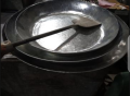 special kadai with spoon( making but KARAHI ) IN  white  LIFE TIME WARRANTY ABOUT ZUNG. 