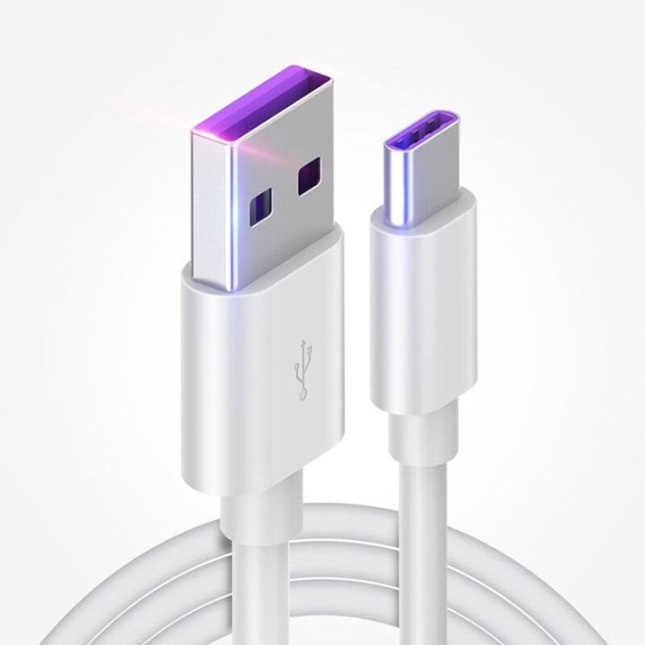 Original 5A Super Fast Charger USB C Cable Quick Charge 3.0 Type C Charging Wire For Huawei P20 P10 Mate 20 10 Lite Honor 10 V20