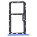 For ZTE Blade A72 SIM Card Tray + SIM Card Tray / Micro SD Card Tray. 