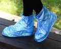 Waterproof Protector Shoes Boot Cover Unisex Zipper Rain Shoe Covers High-Top Anti-Slip Rain Shoes Cases. 