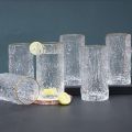 Pure glass water set of 6 - Drinkware elegant glass set- glassware set. 