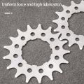 MUQZI Single Speed Bike Freewheel Steel for Fixed Gear Bike 15T. 