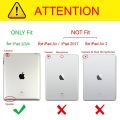 Cover for iPad 4 Case Model A1458 A1459 A1460 Slim Folding Stand Flip Case PU Leather Cover for iPad 2 & 3 Pencil Holder Cases. 