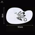 Face Painting Stencil Makeup Art Painting Smooth Lightweight Reusable Eyebrow Shape. 