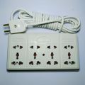 Multi Plug Extension Cord 6 Way Universal Socket 5000W Heavy Duty Power Strip for Home & Office Use. 