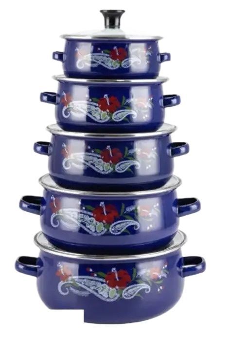 5-Piece%20Floral%20Enameled%20Cast%20Iron%20Cookware%20Set%20Compatible%20with%20Gas,%20Electric,%20and%20Induction%20Cooktops%20-%20Image%209