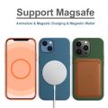 Original MagSafe Liquid Silicone Magnetic Case with Animation For iPhone 13 Pro Max 13 Mini Wireless Charging Full Protect Cover. 