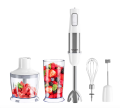Homgeek 5-in-1 Hand Blender Set 500W, 6-Speed, 5-in-1, Stainless Steel, with BPA Free Food Grinder. 