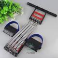 3 In 1 Chest Developer Spring Expander+Hand Grip+Pedal 5 Spring Multi-functional Detachable Muscle Exercise Equipment. 