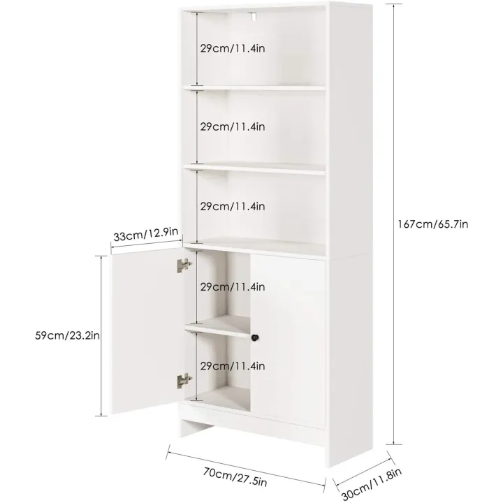 Storage%20Cabinet%20with%202%20Doors,%20Cupboard%20for%20Books%20Mini%20Oven%20Kitchen%20Cabinet,%202%20Doors%20-%20Image%206