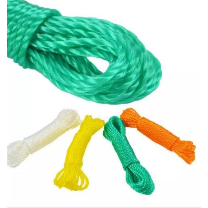 Different Nylon Ropes NYLON ROPE IN 04 DIFFERENT COLOURS 02 METRE EACH 03 MM | Daraz.pk