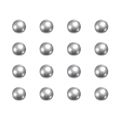 50Pcs Smooth 2.5/3/5/6mm High Precision Balls 304 Stainless Steel Round Bicycle Bearing Balls G25 Precision Silver Steel Solid Beads CNC, Impact Test. 