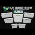 Solar Distribution Box 10-32WAY Household illumination Electrical Distribution Box MCB Waterproof Junction Wire Box ABS+IRON BASE. 