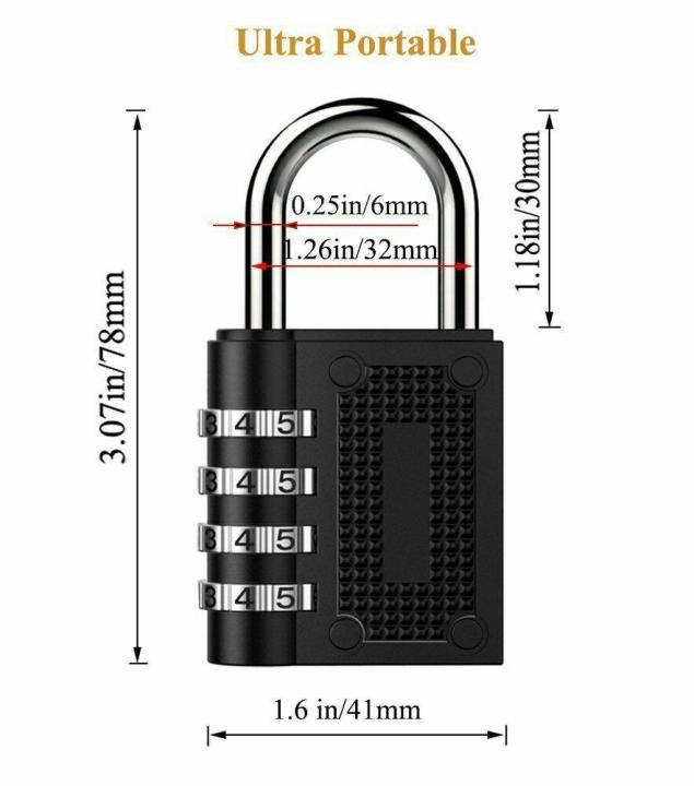 2x%20Weatherproof%20Security%20Padlock%20Outdoor%20Heavy%20Duty%204-Digit%20Combination%20Lock%20-%20Image%204